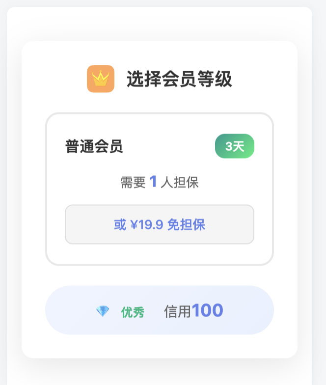  初晨出品- 邀请担保VIP系统 是一款专为WordPress + 子比主题设计的会员裂变插件。-WordPress主题模板-zibll子比主题
